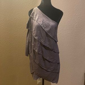 BCBG one sleeve dress